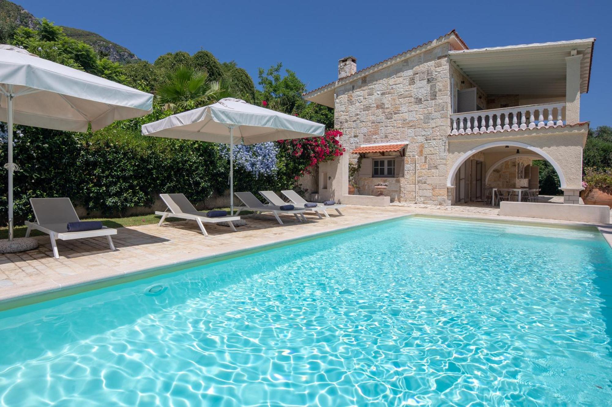 Ionian Garden Villas - Villa Pietra Benitses  Dış mekan fotoğraf