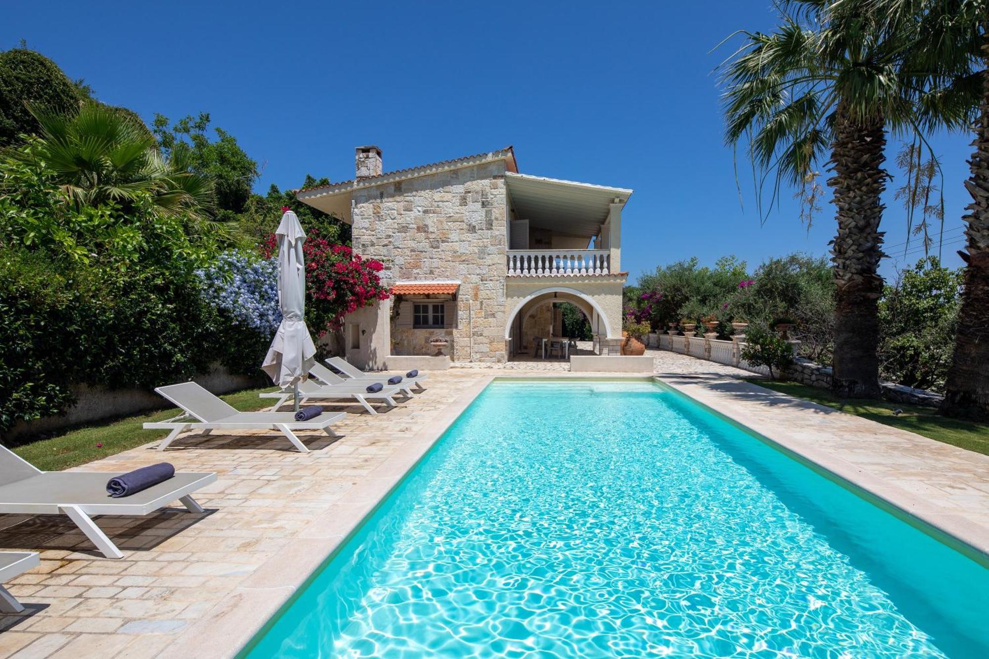 Ionian Garden Villas - Villa Pietra Benitses  Dış mekan fotoğraf